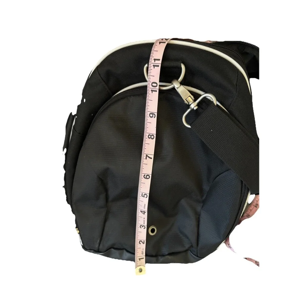 Ogio Travel Duffel Sports Gym Bag Team‎ Baseball Black Zippers Heavy Strap Golf